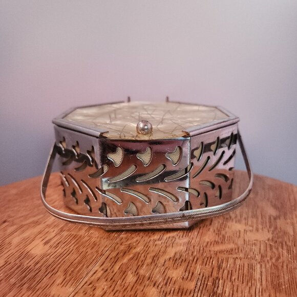 True Vintage Pearl Lucite and Metal Mini Bag - Picture 2 of 5